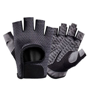 Guantes de Gimnasio de Spandex de Media Palma Personalizados de la Mejor Calidad, Protección UV, Impermeables, Antideslizantes, Unisex, para Deportes, Entrenamiento, Levantamiento de Pesas - Product Image 1