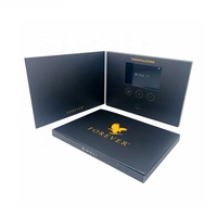 Promotional Products Blank LCD Greeting Card Digital LED Screen Video Holder Brochure For Invitation Gift