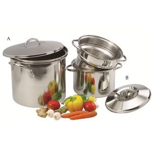หม้อนึ่งสเตนเลสสตีลรักษ์โลก NEELKANTH / MAX FRESH พร้อมฝาแก้ว - Product Image 6