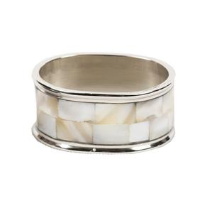 Rond de serviette en métal stocké pour les occasions de fête - Product Image 3