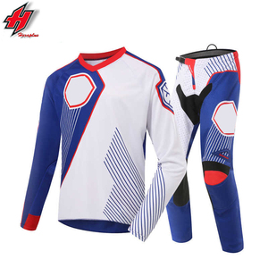 Jersey + Pant Racing Gear Combination <b>Mountain</b> <b>Bike</b> Riding Motocross Suit Uniformes De Motocross Mx Jersey Pant Motocross - Product Image 4