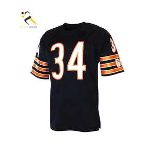 Jersey deportivo de béisbol con botones de impresión por sublimación personalizada de alta calidad para hombre - Product Image 4