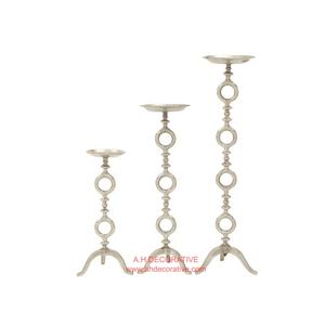 Floor <b>Candle</b> <b>Holder</b> for Wedding Centerpieces Shiny Finished Gold Plated Tall Wedding Floor Decorative <b>Candle</b> <b>Holder</b> Pillar - Product Image 4