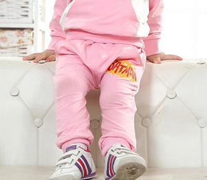 Traje de jogging con capucha de lana para niños y niñas Joggers inferiores con conjunto de ropa con capucha - Product Image 2