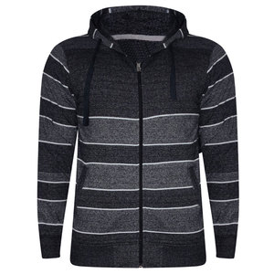 Sweat-shirt d'hiver pour homme personnalisé avec logo OEM, en molleton, à motif uni, avec fermeture éclair, respirant, pour usage décontracté, vente en gros - Product Image 1