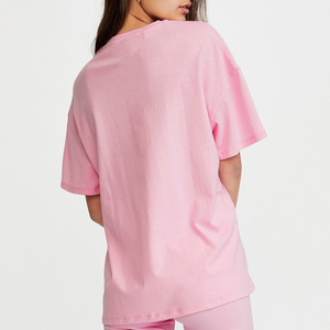 เสื้อยืดผู้หญิงสไตล์ใหม่ ผ้าฝ้ายแท้ 100% สำหรับผู้หญิงและเด็กสาว - Product Image 4