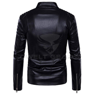 Veste en cuir pour homme de la meilleure qualité, style tendance et élégant, veste en cuir de dernière génération - Product Image 6