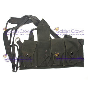 เข็มขัดใส่กระสุนสีเขียวแบบเยอรมัน M1เข็มขัดตลับหมึก Garand แบบปรับแต่งได้ M1923 - Product Image 1