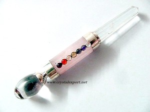 Curación Natural Fengshui herramienta Ojo de tigre Dorje Varitas tibetanas Vendedor superior Varitas curativas tibetanas en línea - Product Image 3
