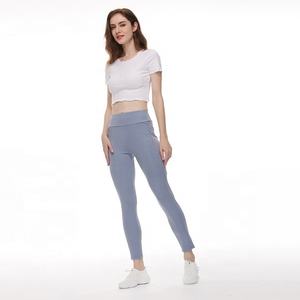 Nueva moda las mujeres Slim Yoga pantalones con bolsillo gimnasio polainas entrenamiento pantalón por EVERGLOW - Product Image 4