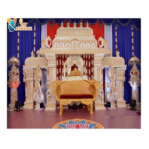 Decoración Portátil Estilo Manavarai para Escenarios Grandiosos de Boda, Ideal para Bodas Sri Lankanas y Ceremonias Tamil, Mandap Manavarai UK - Product Image 1