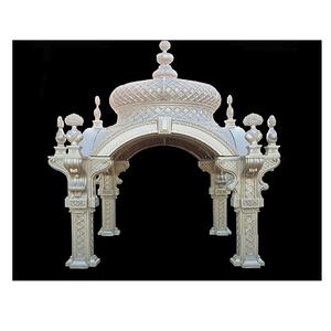 Hermoso Mandap de boda tradicional y vintage, templo de fibra único para ceremonias sikh, nuevo Mandap de boda de Arte de fibra - Product Image 1