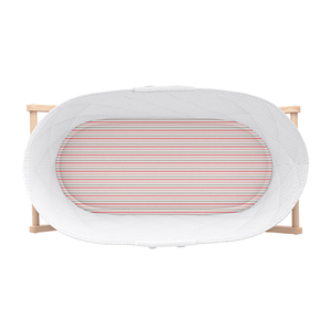 Drap de berceau en coton biologique personnalisé de bonne qualité drap de berceau ajusté imprimé en tissu de boue pour nouveau-né - Product Image 1
