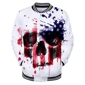 Wholesale High Quality Custom Sublimation Men's Casual Letterman Jacket - Product Image 2