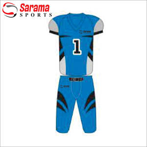 Uniformes de Football européens et américains, équipement avec maillots et drapeaux de Football en sergé - Product Image 2