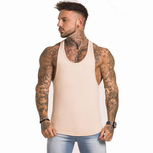 Camiseta sin mangas de algodón 100% para hombre, ropa informal personalizada de nuevo diseño, venta al por mayor - Product Image 1