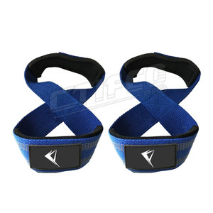 Heavy Duty Neopreno Antideslizante Transpirable Levantamiento de pesas Gimnasio Fitness Ejercicio Tirar Figura Ocho Correa - Product Image 2