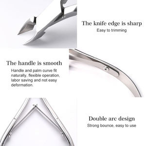 Pinza para cutículas de acero inoxidable, cortador de cutículas, herramientas para cortar la piel muerta, instrumentos de belleza - Product Image 4