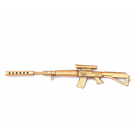 Stylo jouet en acier inoxydable, pistolet à stylo remplaçable, 22