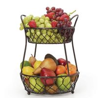 Panier multifonctionnel en maille, roulettes à roulement, rangement en fil pour la cuisine, la salle de bain, la maison