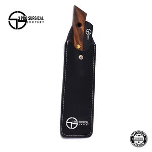 Maquinilla de afeitar recta de calidad 3Pro diseñada para uso profesional, construcción de acero inoxidable, diseño ligero y facilidad de control - Product Image 5