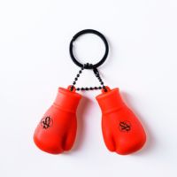 LLavero de guante de boxeo, personalizado, barato, venta al por mayor