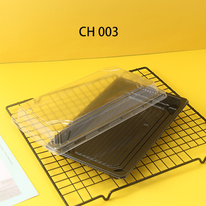 Plastic Container Containers Sushi Sushi Plastic Disposable Container Take Away Roll Japanese Reusable Trays With Lid Food Containers Tray Clear Packaging Sushi Box