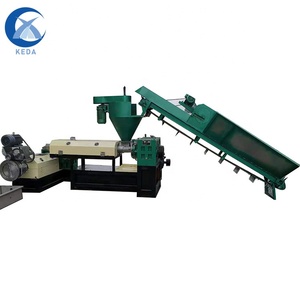 PE Nylon Máy tái chế dewater PP chất thải tái chế nhựa SJK-125 Trung Quốc Chuyên Nghiệp mẹ và bé động cơ đôi giai đoạn Keda - Product Image 4
