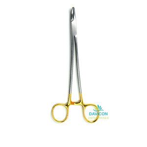 Porte-aiguille Heaney en acier inoxydable de haute qualité, 8.25 pouces (21cm), embouts CVD - Product Image 1