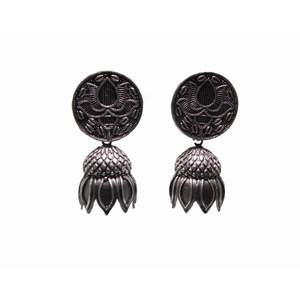 treanding handmade silver look alike hoop earings - Product Image 1
