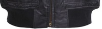 Blouson aviateur en toile pour homme, grande taille, hiver, fermeture éclair, tricoté, coupe-vent, respirant, hydrofuge, haute qualité, vente en gros