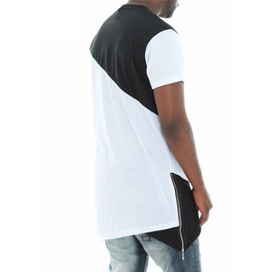 Camiseta de Manga Larga con Cuello en V para Hombre, Negra, con Logotipo Impreso Personalizado de Alta Calidad, Poliéster/Algodón, 300g, Venta al Por Mayor - Product Image 5