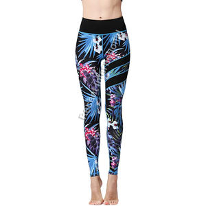 Pantalons de yoga pour femmes, leggings de sport grande taille, vêtements de fitness, vêtements personnalisés, leggings de gym, nylon, élasthanne, séchage rapide, respirant - Product Image 1
