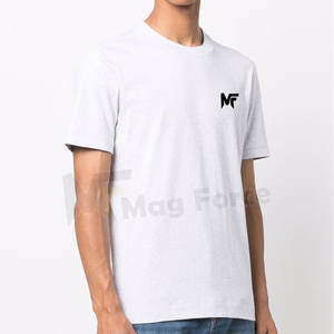 Camiseta de Verano para Hombre, Lisa, Casual, de Alta Calidad, Corte Ajustado, Manga Raglán, Venta al Por Mayor - Product Image 3