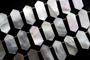 10 ชิ้นไข่มุกธรรมชาติหยาบแฟนซีรูปร่างอัญมณีด้านบนเจาะทํา Handmade เครื่องประดับขายส่ง - Product Image 4