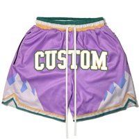 Moo-pantalones cortos de baloncesto con bolsillos para hombre, shorts masculinos con estampado clásico en blanco brillante transpirable por encima de la rodilla personalizable