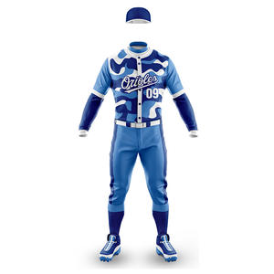 OEM personalizado Unisex 100% poliéster béisbol Jersey camisas rayas liso sublimación transpirable XXXL de talla grande ropa deportiva - Product Image 1