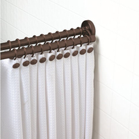 Tringle de support intérieure réglable - Rail de suspension robuste à tension pour l'organisation domestique