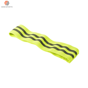 Fabric Hip <b>Circle</b> Resistance Band Yoga Training Band Reflective Design Fitness Hip Bands Factory Price - Product Image 5