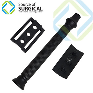 มีดโกนโกนหนวดแบบใช้แล้วทิ้งสำหรับช่างตัดผมใบมีดสเตนเลสคู่สำหรับโกนหนวด - Product Image 3