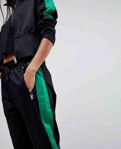 Survêtement formation costume uni survêtements en gros femmes couleur combinaison polyester femmes survêtement - Product Image 6