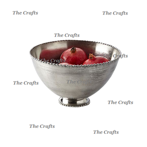 Cuenco de frutas de plata de acero del último diseño para servir el cuenco decorativo del restaurante y del hotel en los precios competitivos - Product Image 1