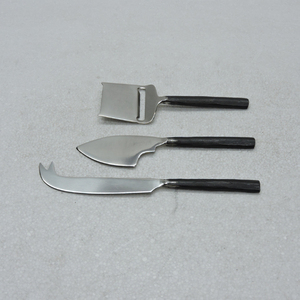 Ensemble de fromage unique de haute qualité avec poignée unique ensemble de couteaux à fromage en acier inoxydable plaqué or et couteau à fromage à tartiner - Product Image 4