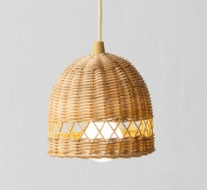 Handcrafted Mini <b>Lampshade</b> Wicker Rattan Small <b>Lampshade</b> <b>Hanging</b> Ceiling Pendant Light, Interior Decor <b>Lampshades</b> SRL-624 - Product Image 6