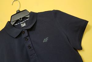 Polo de algodón sólido para damas de Bangladesh para Primavera Verano para ropa con opción de cancelación de envío - Product Image 5