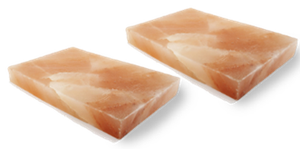 Lampe au sel rose de l'Himalaya avec des styles sculptés diverses briques de sel de fleur de panier du Pakistan-Artisanat naturel - Product Image 3