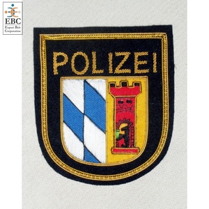 Huy Hiệu Huy Hiệu Huy Hiệu Huy Hiệu Huy Hiệu Thêu Dây Vàng 3D Bóng 3D OEM Huy Hiệu Huy Hiệu Huy Hiệu Áo Khoác Thêu Tay Pakistan Đồ Vàng Thủ Công - Product Image 6