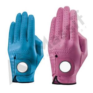 Gants de sport flexibles en PU pour hommes, gant de golf en cuir synthétique Cabretta de qualité supérieure avec logo personnalisé pour la salle de sport, vente en gros - Product Image 1