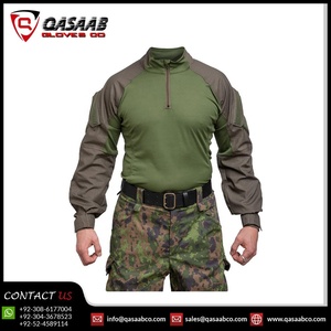 T-shirts de chasse à manches longues en camouflage personnalisés de haute qualité pour hommes, vente en gros de chemises de chasse personnalisées pour hommes - Product Image 2