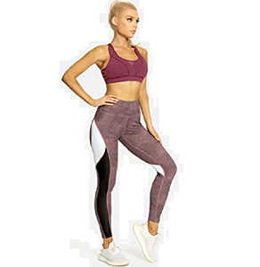 ชุดเลกกิ้งออกกำลังกายตาข่ายสำหรับผู้หญิง,กางเกงโยคะเอวสูงแบบแยกขาชุดเลกกิ้งออกกำลังกายเว้าบั้นท้ายกางเกงรัดรูปสำหรับผู้หญิง - Product Image 2